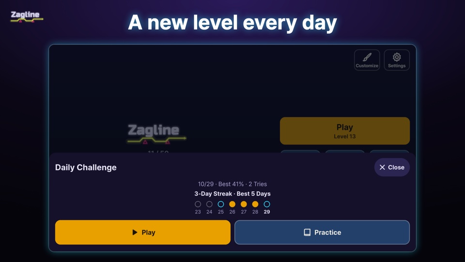 A new level every day